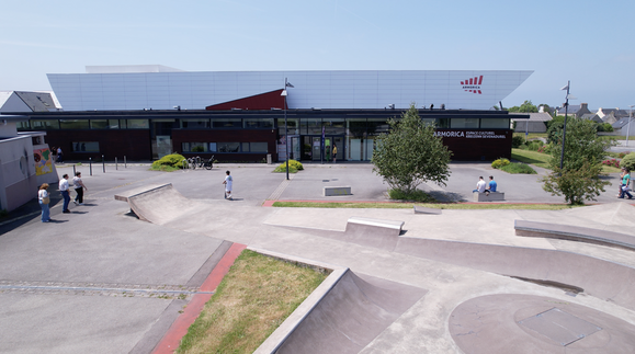 L'Armorica et le skate park