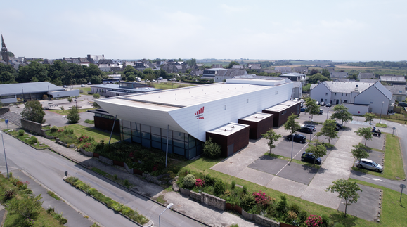 Vue aérienne de l'Armorica