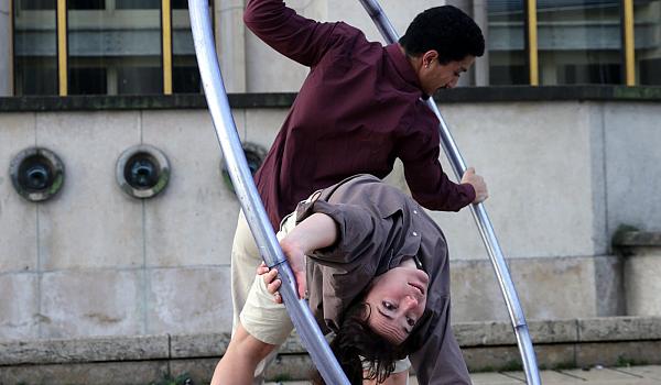 "Vertige", danse électro et roue Cyr, tout public - Oups Dance Company - Sortie de résidence mercredi 25 février à 14h30