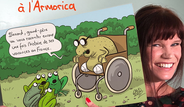 Conférence de la dessinatrice de presse Dorthe Landschulz ! Dimanche 18 mai à 14h